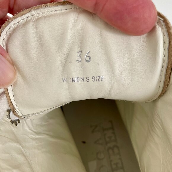 Women's Hogan Rebel R182 High Top Sneakers, Black Leather/SIiver Sequin, Size 36 - Picture 15 of 15